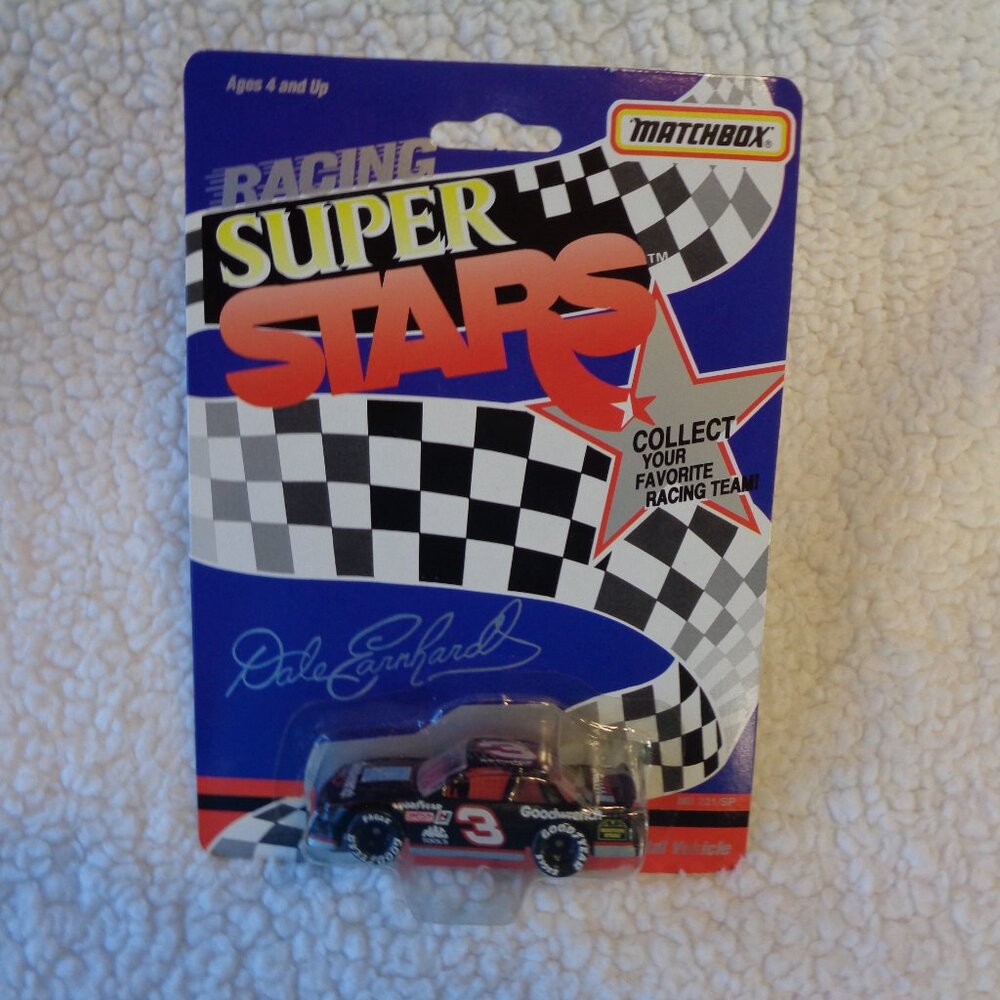 Dale Earnhardt #3 Matchbox Super Stars Goodwrench 1/64 Diecast Car - Picture 8 of 10